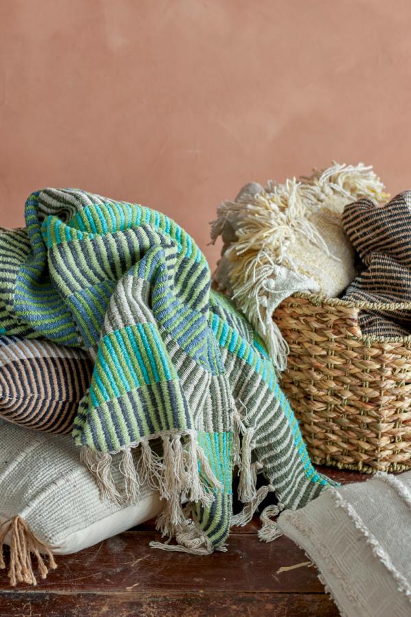 Isnel Throw, Multi, Recycled Cotton - Image 4
