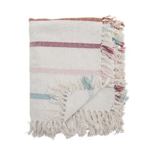 Frey Throw, Multi, Recycled Cotton