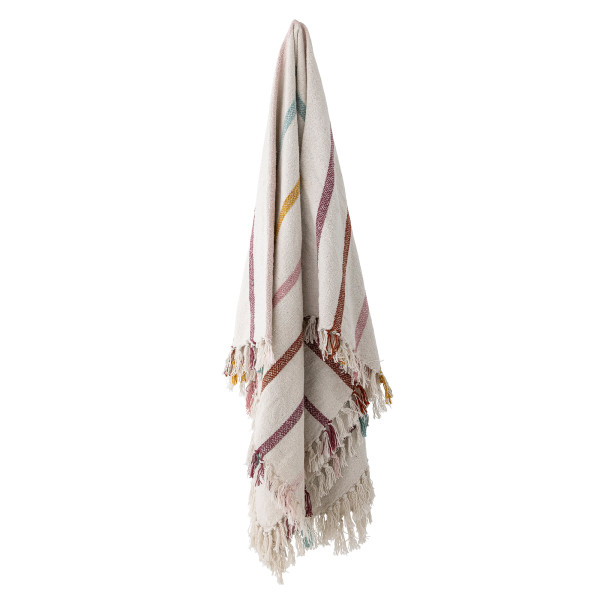 Frey Throw, Multi, Recycled Cotton - Image 3